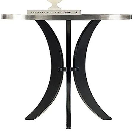 Angeline Lamp Table with Paris Black Base